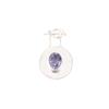 Iolite Gemstone 925 Sterling Silver Jewelry Handmade Pendant 1.4" For Wedding PP-57-6
