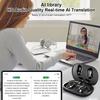 Wireless BT Translation Earbuds Real Time 144 Languages Language Translator Earbuds 3-in-1 for Travel Business and Learning