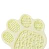 Dog Licking Pad Cat Lick Mat Easy to Clean with Suction Cup Practical Training Slow Feeder Paw Shape