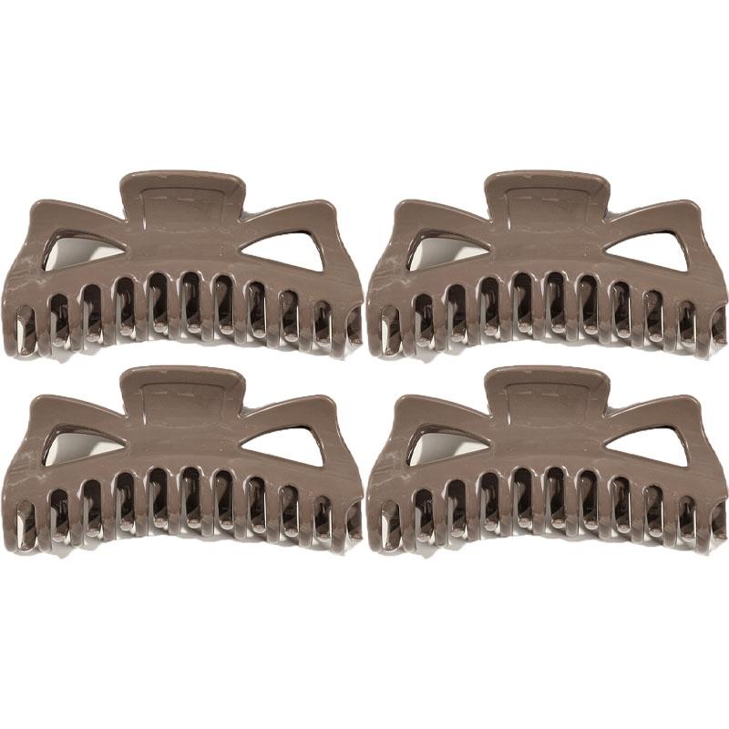 Korean Style Acrylic Solid Color Hair Clip Women's High-end Fashion Shark Clip Hair Accessories
