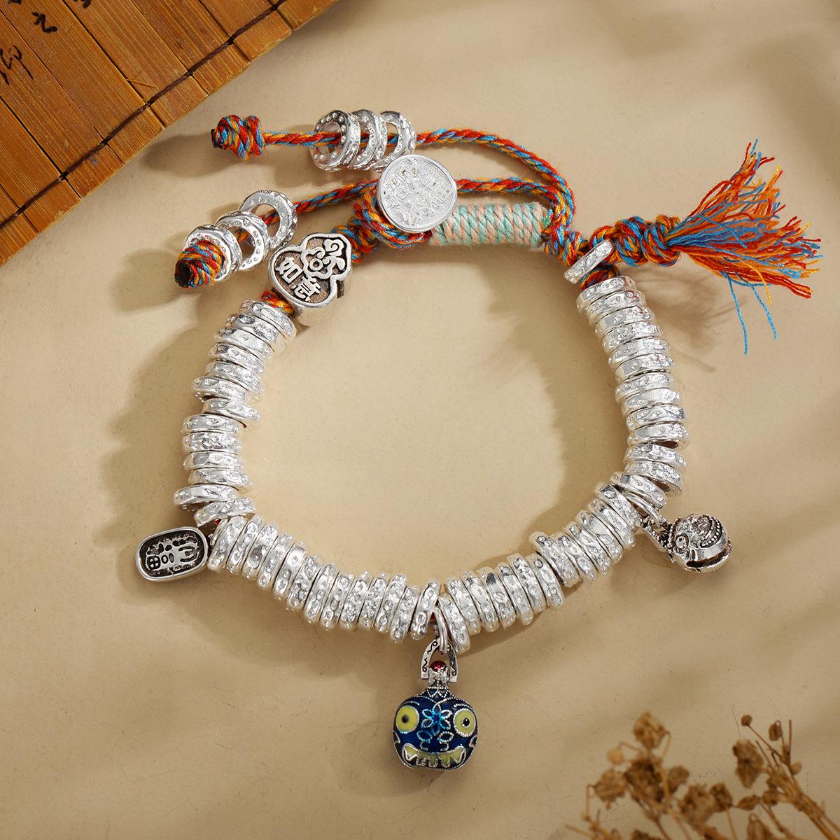 

Браслет Пожиратель Золота: Тыква, приносящая удачу, ручной работы для удачи и богатства. Подарок унисекс, Новый китайский стиль.