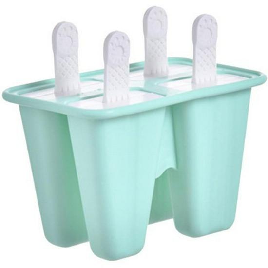 Silicone Ice Cream Mold: 10, 6, 4, 12 Cavities, Easy Release, Food Grade for Homemade Popsicles