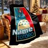 Custom Name Personalized My Neighbor Totoro Print Blanket, Home Decor, Bedroom, Sofa, Camping, Couch, Gifts for Birthday Christmas