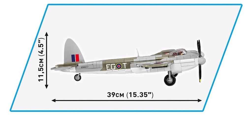 Historical Collection de Havilland Mosquito scale 'Cobi #5735 (British Army) 1/32