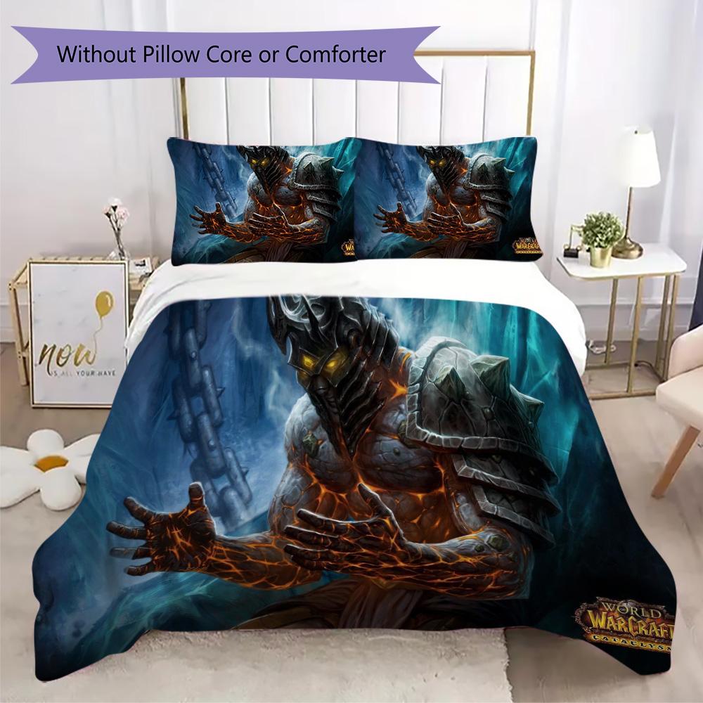 Blizzard Entertainment Game World of Warcraft Home Decoration Soft Printed Sofa Cover Blanket Bedding Down Pillowcase Duvet Cover (without core)H7