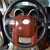For Toyota Land Cruiser Prado 150 LC150 FJ150 2010-2017 ABS Carbonfiber Inner Steering Wheel Button Cover Trim Car Accessories