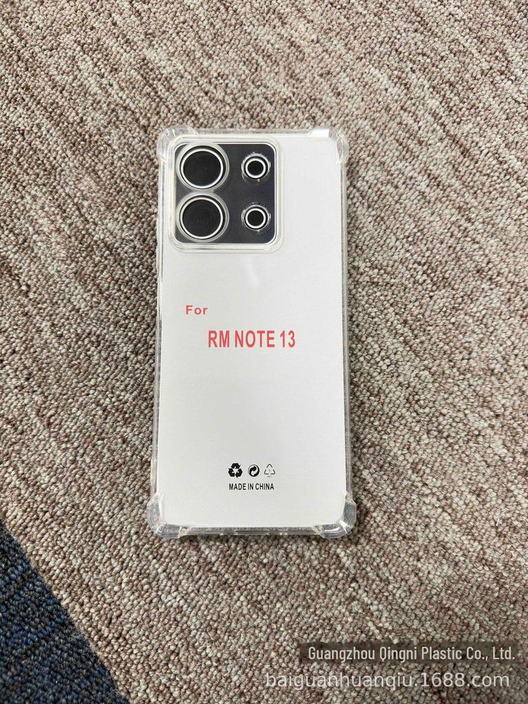Redmi Note 13 Pro+ 5G Transparente stoßfeste Hülle mit All-Inclusive-TPU-Schale für Xiaomi 13