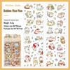 Yuezhen Cute Kitten Cartoon Die-Cut Journal Stickers for Children