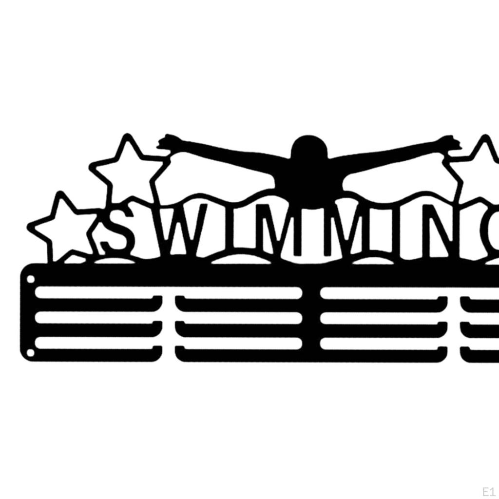 Cheer Holder Medal Hanger Sturdy Iron Award Tape Organizer of The Deportivo Share