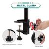Pet Grooming Arm with Clamp for Medium and Small Dogs - 35 Inch Height Adjustable Two Haunch