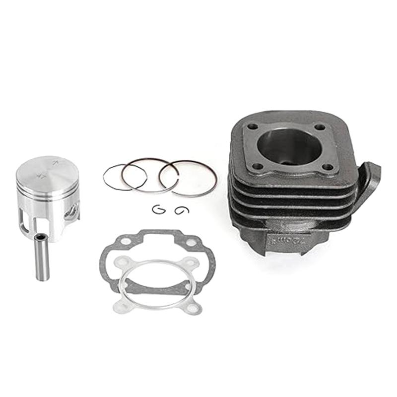 Big Bore Kit Cylinder Piston 47Mm For For Minarelli Horizontal Type 70Cc Engine