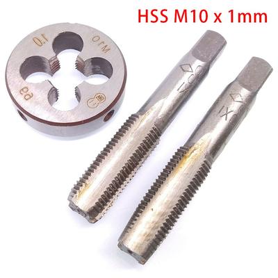 Sriegiklis ir sriegpjovė HSS M10 X 1mm Kūginis 59mm Sriegpjovė Greitapjovis plienas M10 X 1mm
