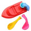 Funny With 3 Balloons Balloon Power Boat DIY Educational Equipment Bathing Toy Science Experiment Balloon Car Student