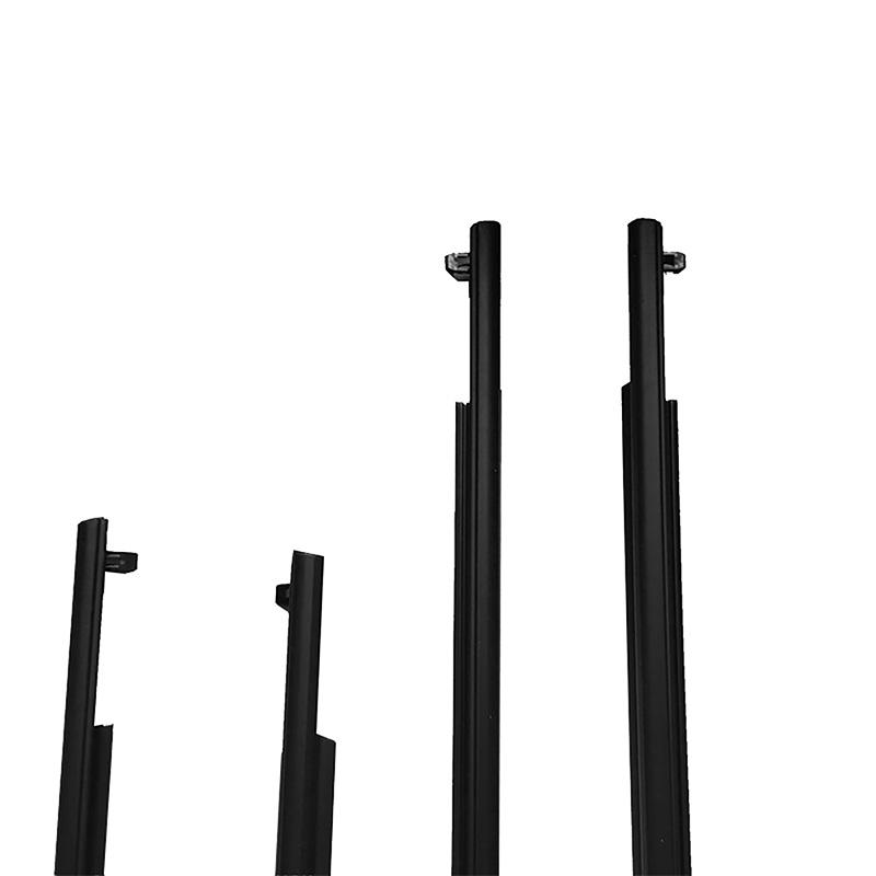 4 Teile/satz Autotür Fenster Glas Weatherstrips Wasserdichte Gummi Auto Dichtungen Streifen Fit Für Toyota Prius 2004-2009 Auto Zubehör