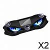 2xWindow Warning Brightness Panel Solar Car Light for Glass Panels