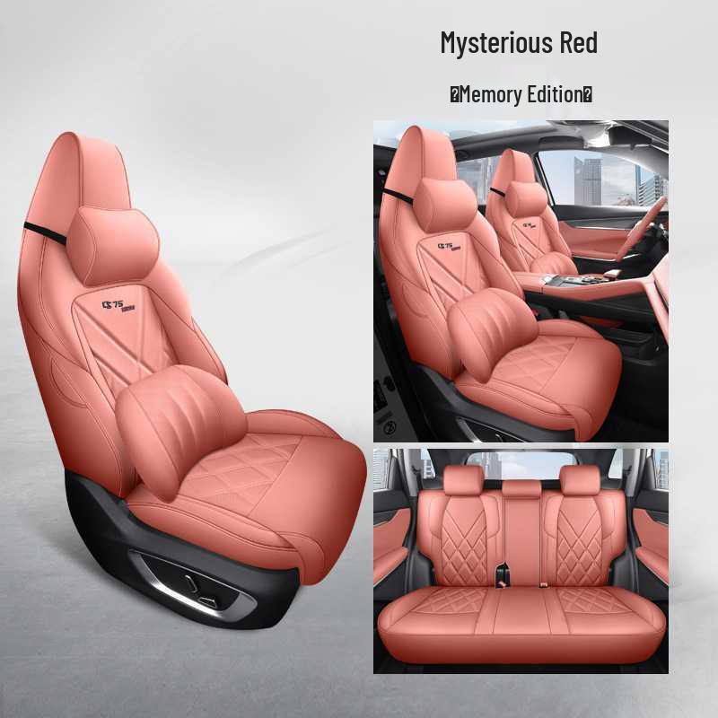 Leather Car Seat Cushion for Changan CS75 PLUS - Four Seasons Use, New Model