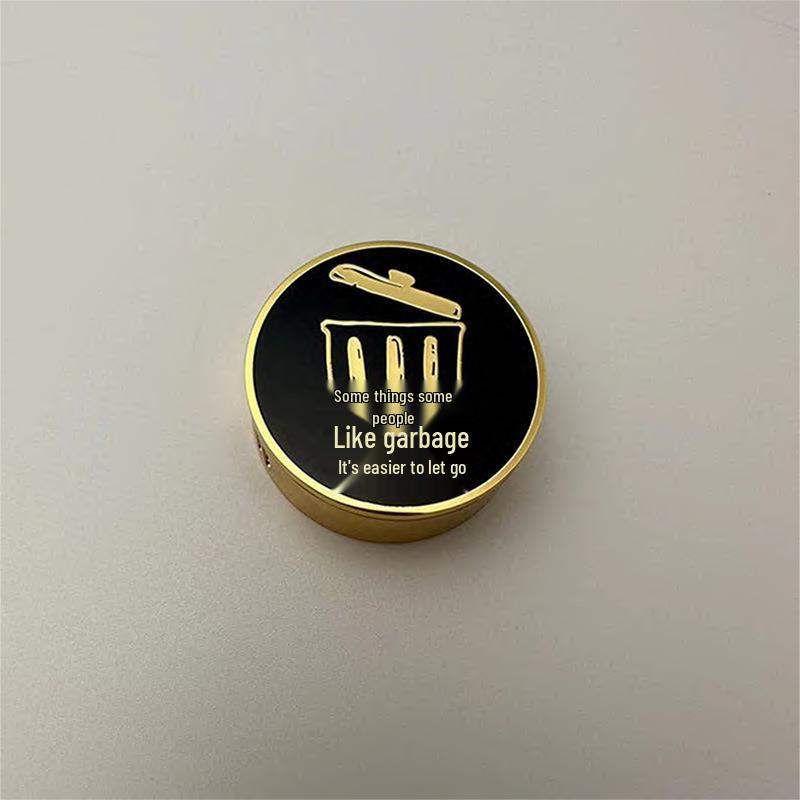High-End Zinc Alloy Car Vent Aromatherapy Perfume - Life Motto Series