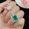 Sace Gems Classic Copper Alloy Zircon Ring Earrings Pendant Necklace Jewelry Sets Wedding Party Gifts