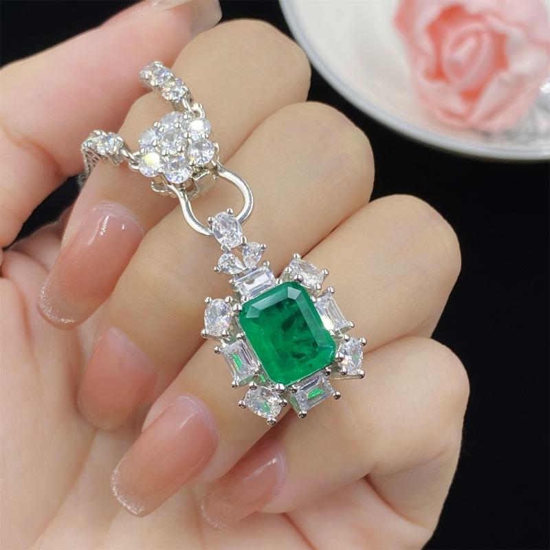 Sace Gems Classic Copper Alloy Zircon Ring Earrings Pendant Necklace Jewelry Sets Wedding Party Gifts