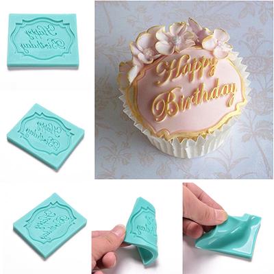 Wszystkiego najlepszego z okazji urodzin silikonowa forma do ciasta fondant czekoladowa forma do pieczenia