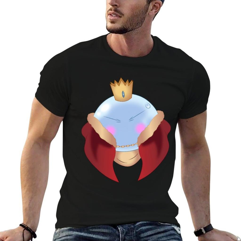 King Rimuru \t \t T-Shirt man t shirt cotton funny t shirts man t shirts for man cotton soft T-