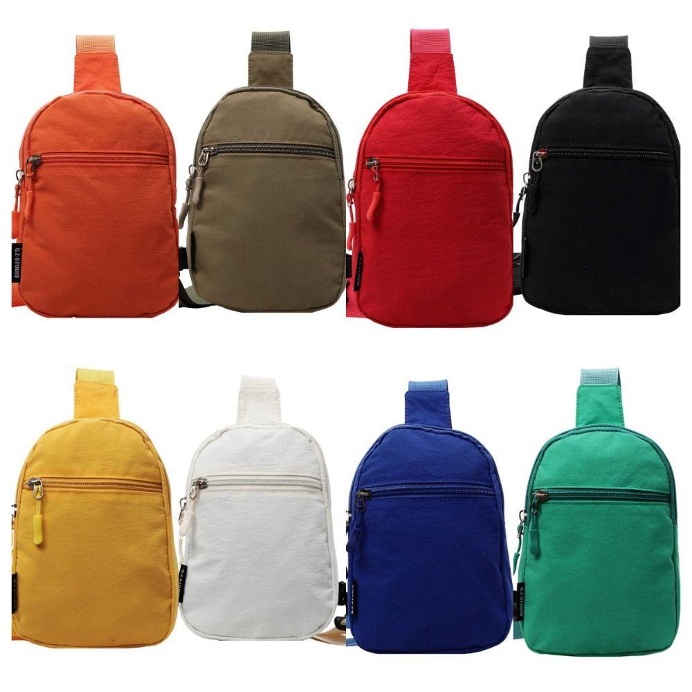 Large Capacity Crossbody Phone Pouch Multifunctional Sports Fanny Pack Fashion Chest Bag  Travel