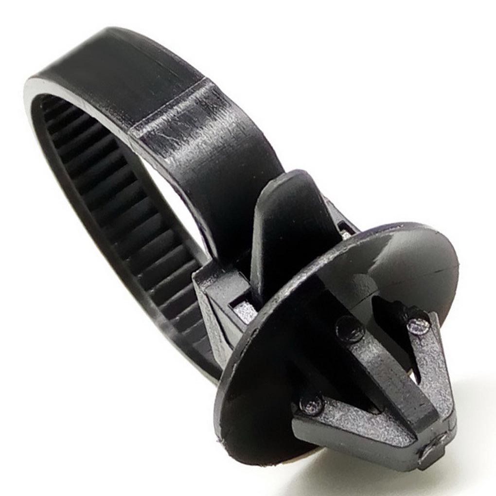 100pcs Nylon Cable Tie Wrap Fixed Fastener Clips Cars Mount Wire Tie Clip Car Hose Fastening Zip Strap Kit