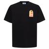 Casablanca Unisex Erwachsenen Baumwolle Alltags-T-Shirt