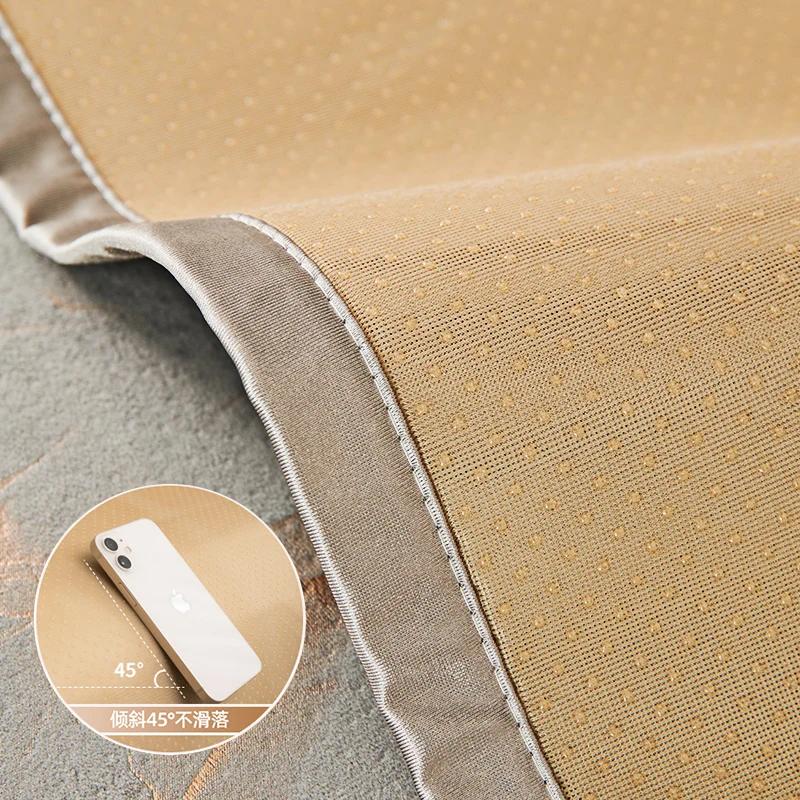 Nordic Light Luxury Sofa Cover Cushion L Shape Leather Couch Cover Four Seasons Non-slip Back Towel for Living Room Decor