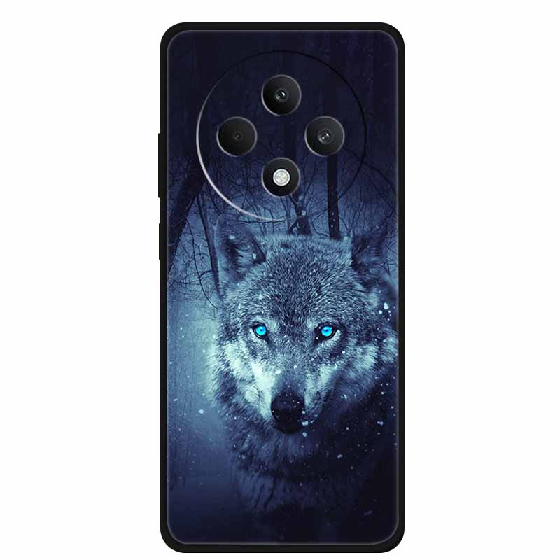 For Oppo Reno12 F 5G Case 12 F 4G Lovely Soft Silicone TPU Painted Cat Phone Cover For Oppo Reno12 FS Back Cases Fundas Bumper