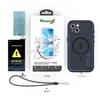 Red Pepper Waterproof Magnetic Phone Case for iPhone 13 - Outdoor Diving & Cycling