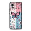 Fashionable Butterfly Flower Phone Case Cover for Xiaomi Mi 17 Pro Max 15 14 13 12 11 Ultra 15T 14T 13T 12T Pro Lite Soft TPU
