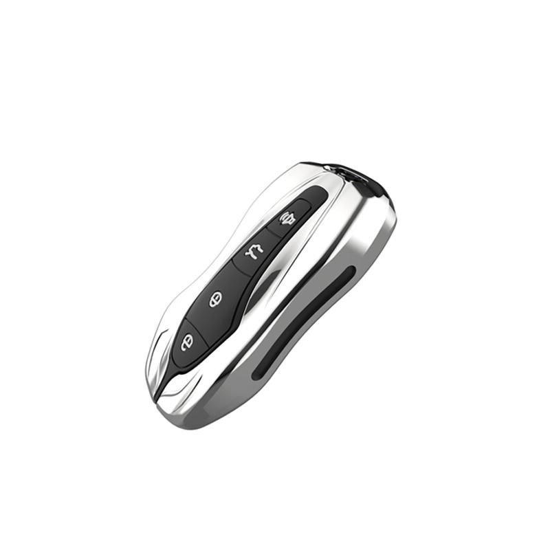 Новый чехол-брелок для ключа автомобиля Geely Azkarra Tugella FY11 2019 2020 Atlas Pro New Emgrand GS X6 SUV EC7 Брелок серебряный