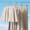 20Pcs Windproof Skirts Rack Clip Stainless Steel Pants Clamp Clothes Hanger  Living Room