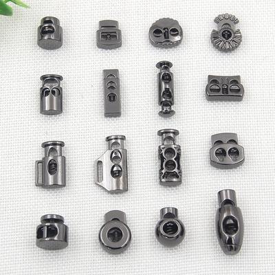 Clothing Metal Spring Buckle Buckle Rope Buckle Alloy Pig Nose Buckle Down Jacket Bell Rope Buckle Elastic Buckle