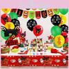 Colorful Bing Bunny Birthday Party Supplies Decor Featuring Happy Balloon Banner And Cupcake Topper