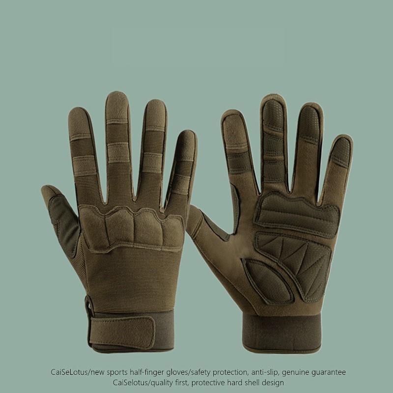 Tactical Special Forces Short Finger Military Fan Combat Outdoor Motorcycle Protective Fitness Gloves Fishing