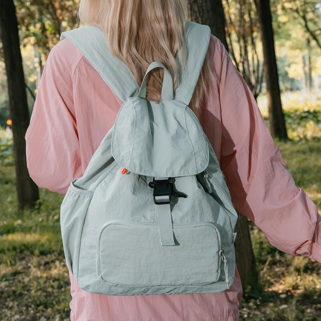 New Korean Casual Simple Style Backpack Small Backpack Female Travel Light Travel Student Schoolbag Female