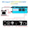 4USB Solar Power Auto Inverter 3000W Inverter DC 12V 24V 48V zu AC 220V Power Spannung konverter Transformator Doppel LCD Display