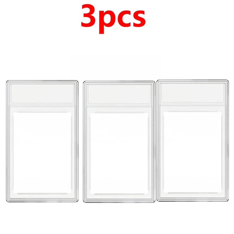 Spielkartenhalter, Schutzhüllen für bewertete Sammelkarten, Hartplastik, Etikettenhalter, Positionspassung, Display-Slab, Baseball, Sport, Yugioh, Standard