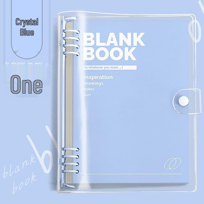 Stylish B5 Ring Binder Notebook with Detachable Coil, Thick Pages, Ideal for Students