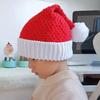 Christmas Hat Knit Winter Headwear Headgear, Fancy Dress Photo Prop Xmas Party Knitted