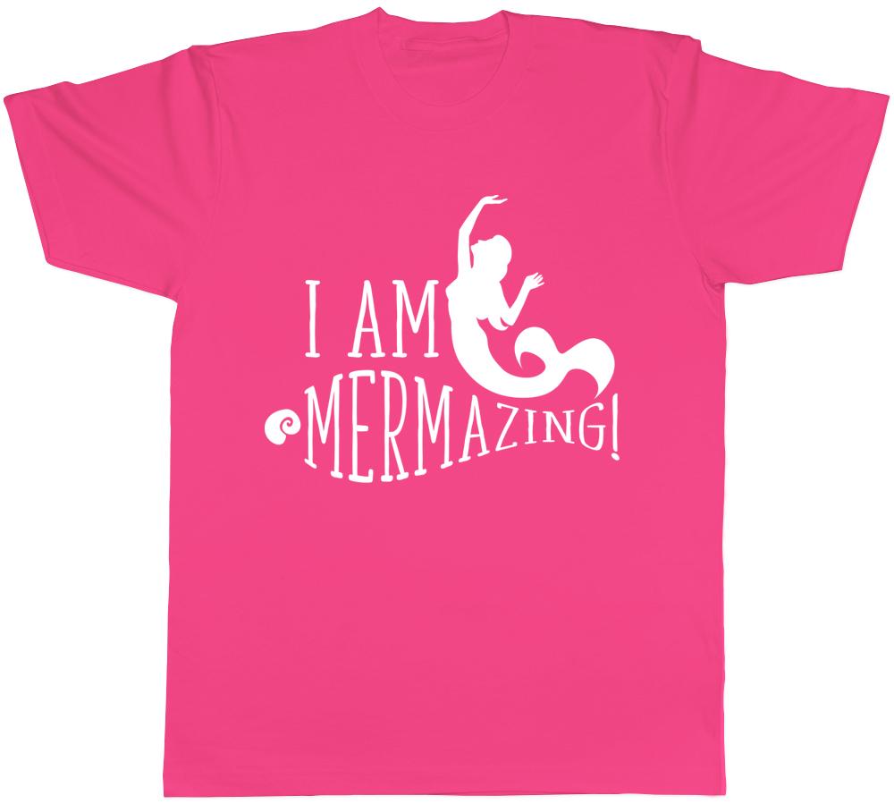 I am Mermazing Unisexs Ladies Mermaid Regular Fit TShirt