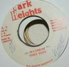 7inch Record TONY TUFF  Maximum NONE Park Heights Jamaica Reggae Ska  Dub Used