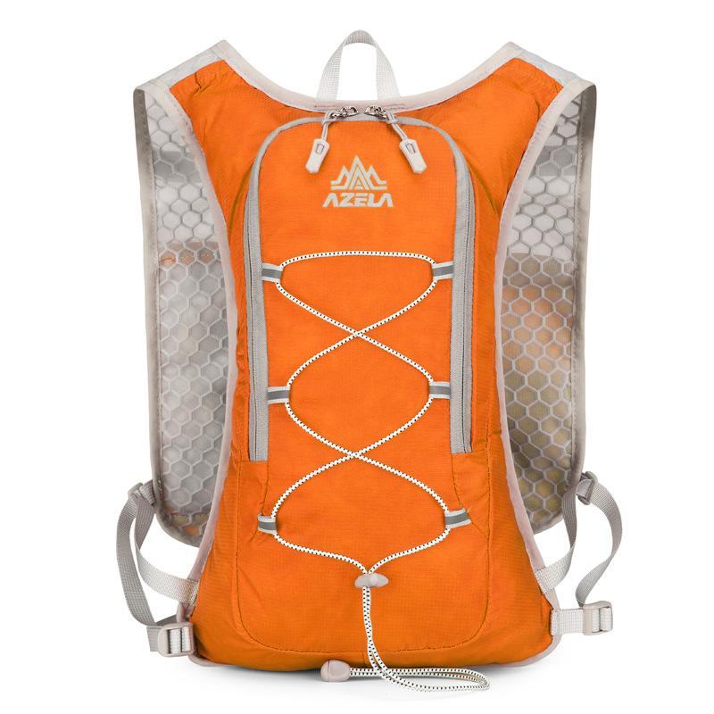 Adjustable Strap Running Hydration Vest 1Pc Unisex Lightweight Backpack for Hiking Cycling Jogging Trail Run