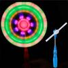 Windmills Flashing Light Up Led Music Spinning Glows Toys Kids Gift Party
