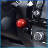 Car Logo Emblem Push Start Button Lever Creative Protective Cover For Mitsubishi Lancer Lancer ASX Outlander 2 3 Pajero Mirage exzos Pajero 4