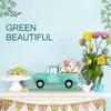 4pcs Handcrafts Flower Car Decors Spring Table Decorations Charm Table Decors Structures for Long Lasts