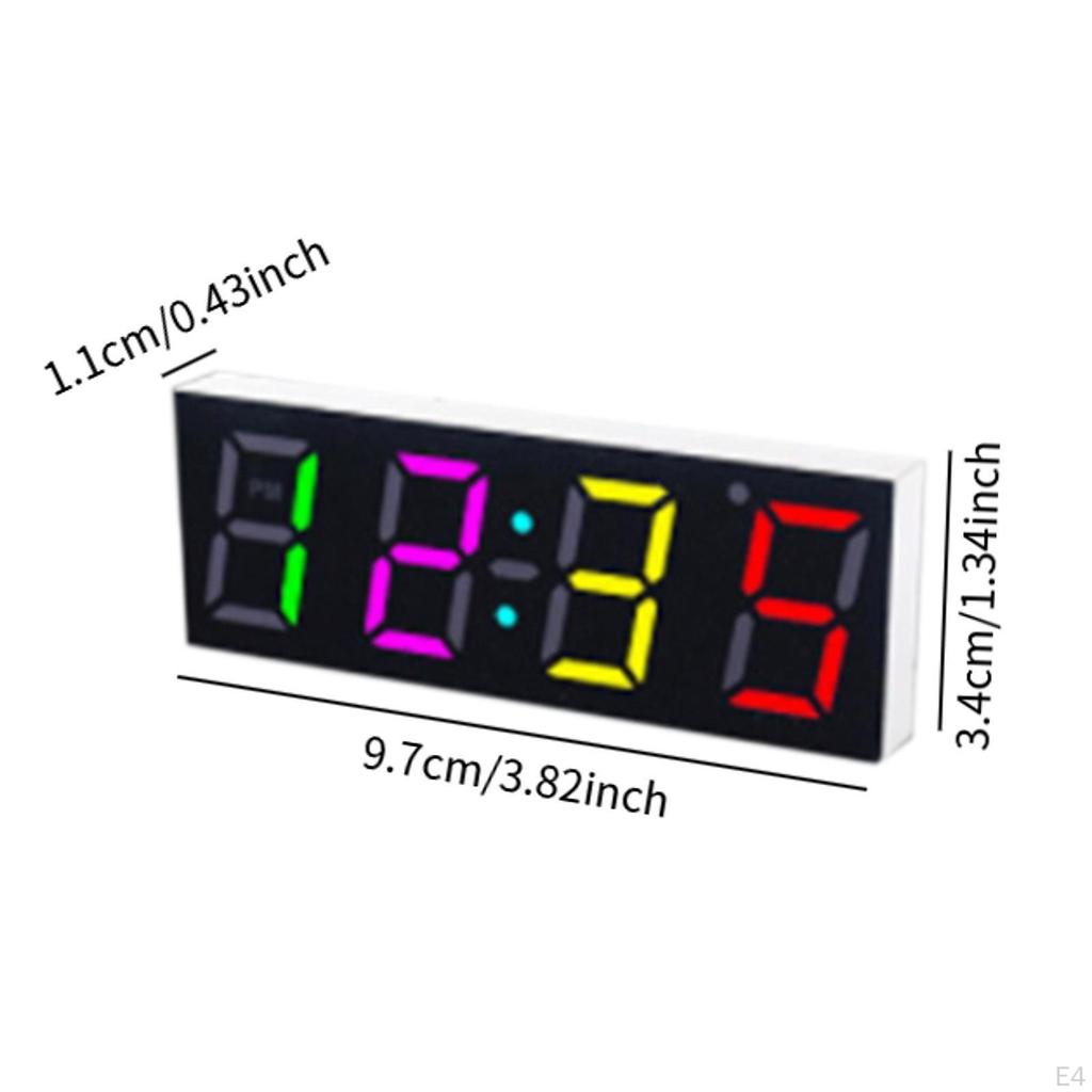DIY Digital Clock Kit Electronic Alarm Soldering Project Welding Assembly Temperature