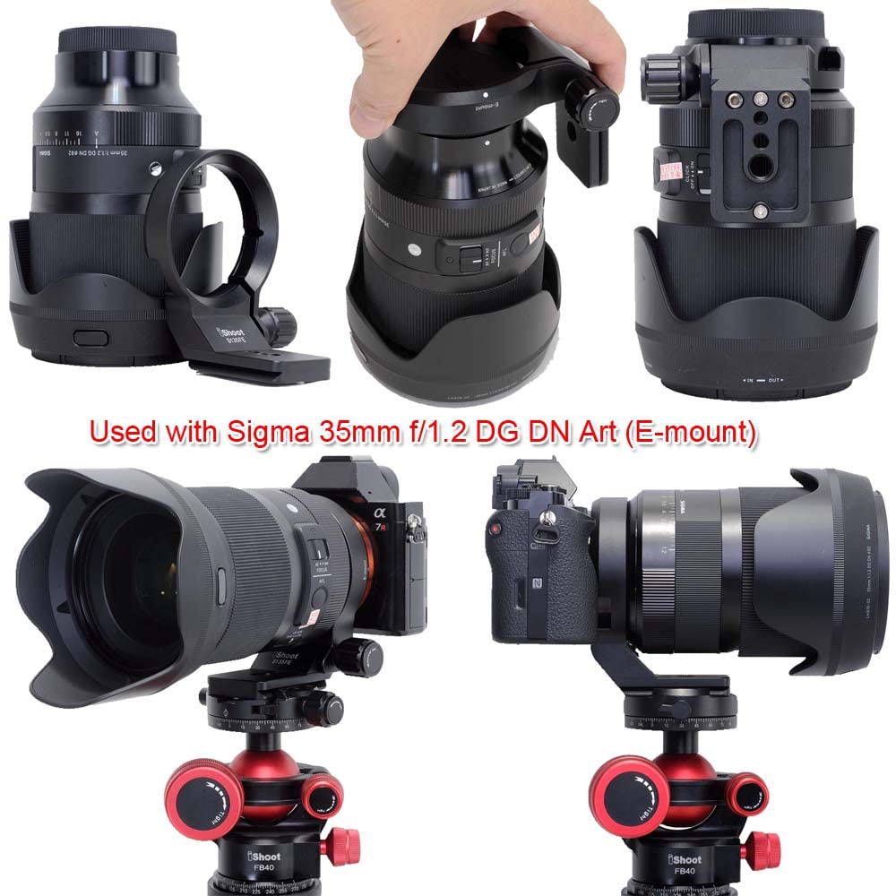 Tripod Mount Tripod Mount Lens Support Lens Bracket Tripod Compatible with Tamron Di III RXD Di III RXD Di III VXD A056 ARCA Ball Head Clamp